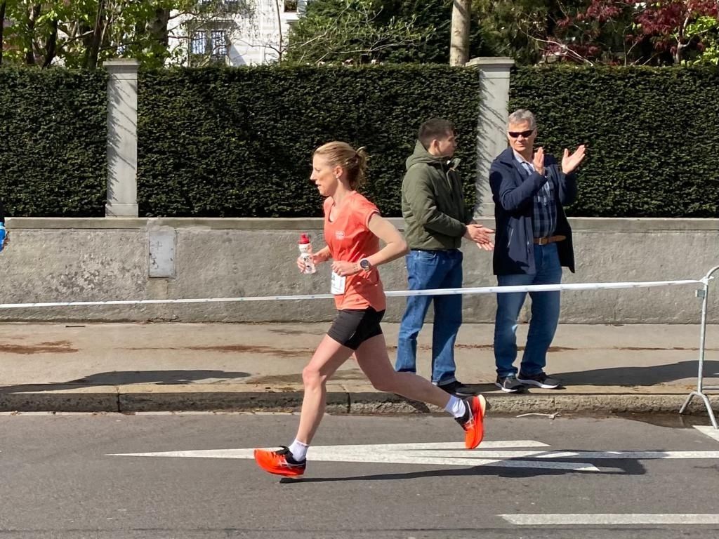 Joëlle Flück auf dem Weg zur neuen Marathon PB